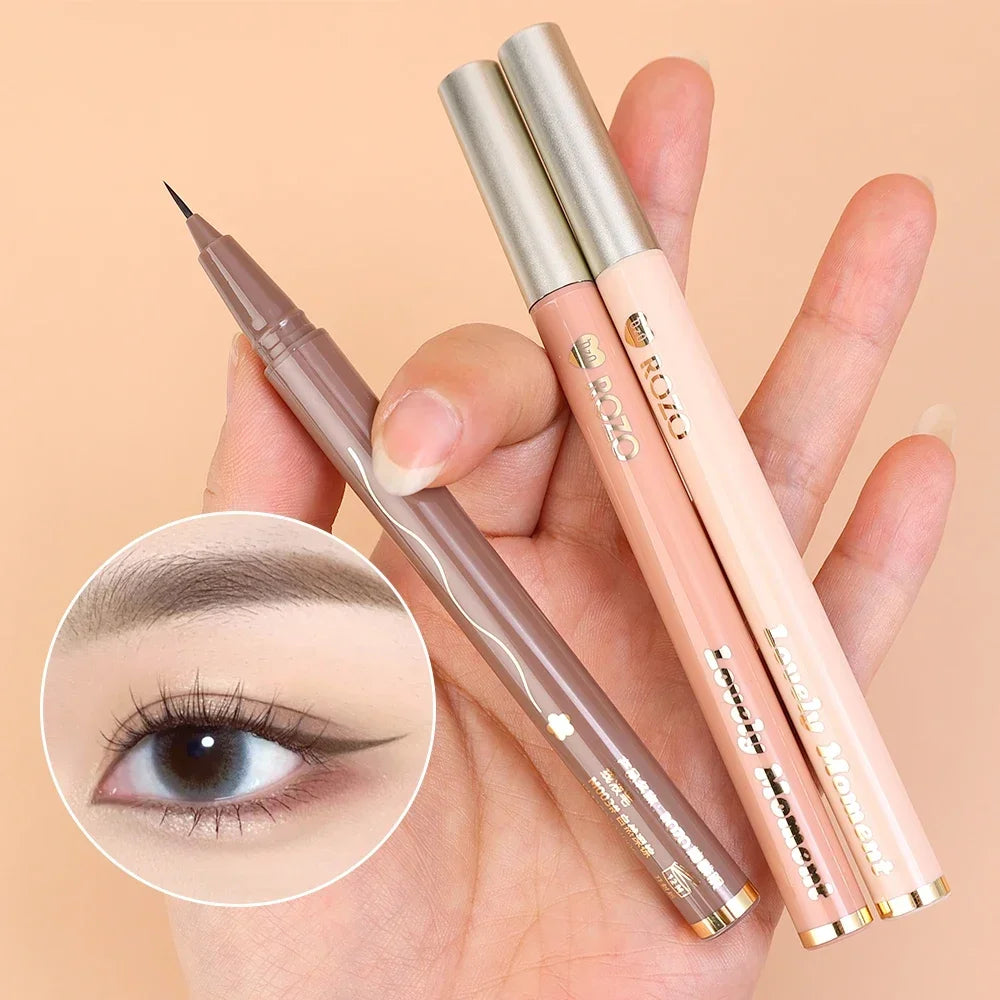 Waterproof Diamond Glitter champagne Liquid Eyeliner and Eyeshadow