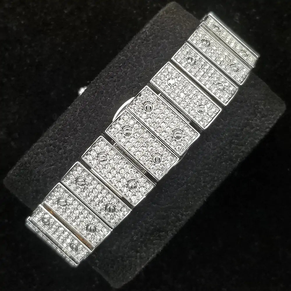 Men's Top Brand Luxury Full Diamond Watch