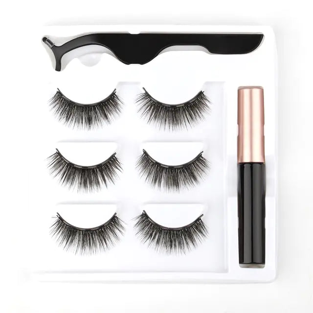 Magnetic Eyelashes 3D Mink